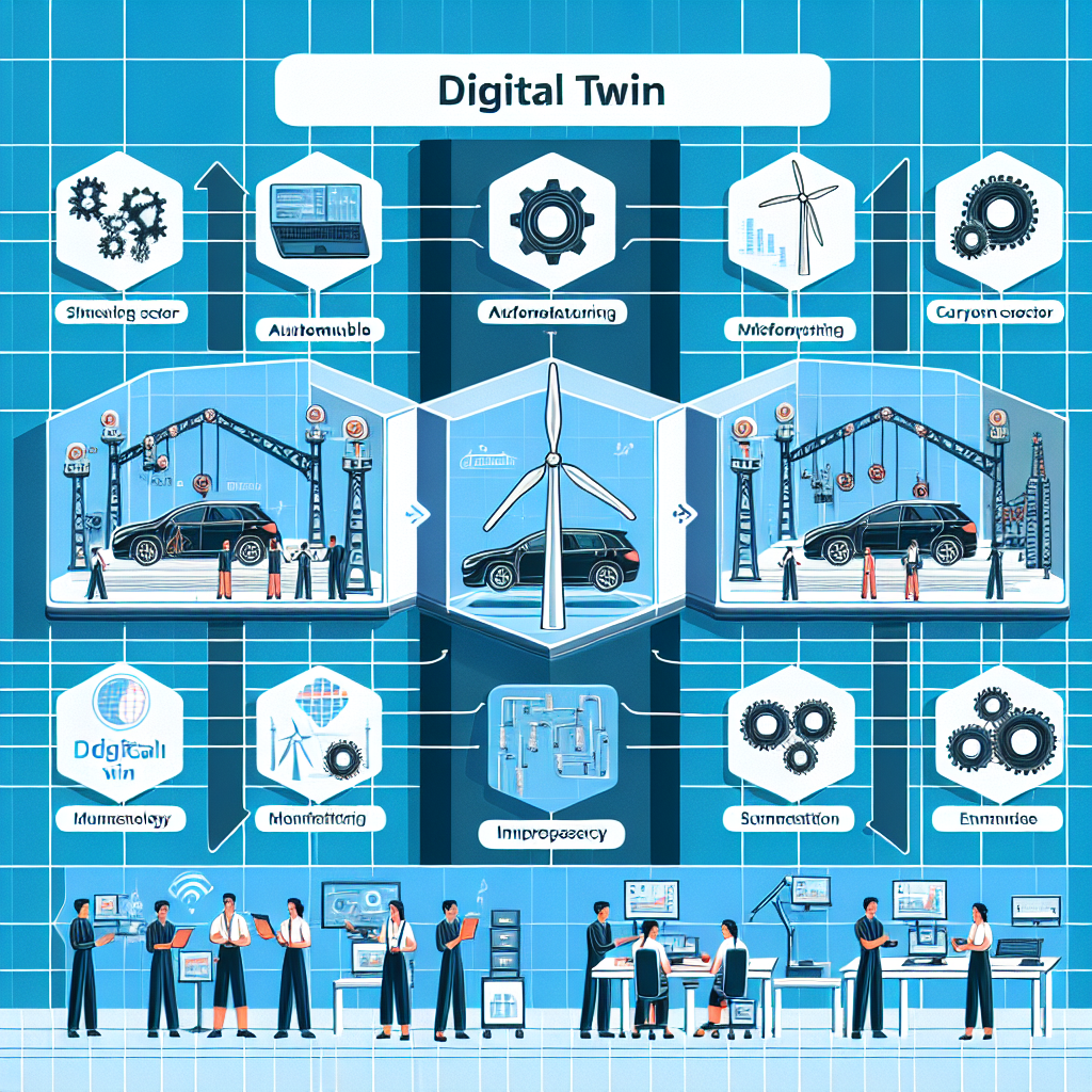 . Case studies showcasing successful implementations of digital twins in various industries